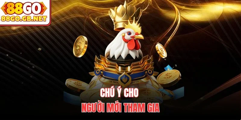 Chú ý cho người mới tham gia
